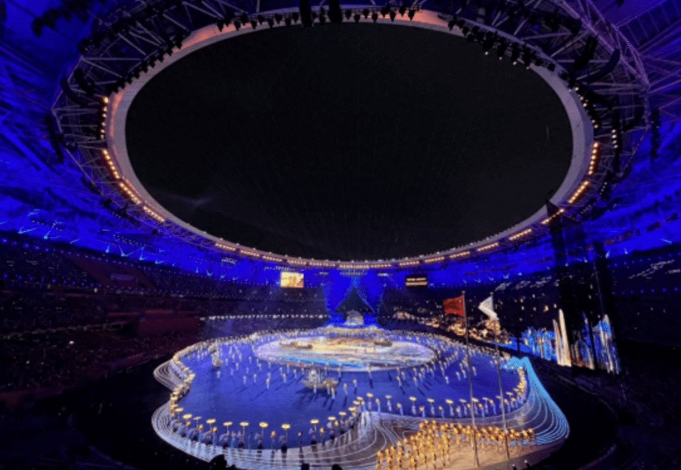 中国代表团亚运会赛场燃情亮相！